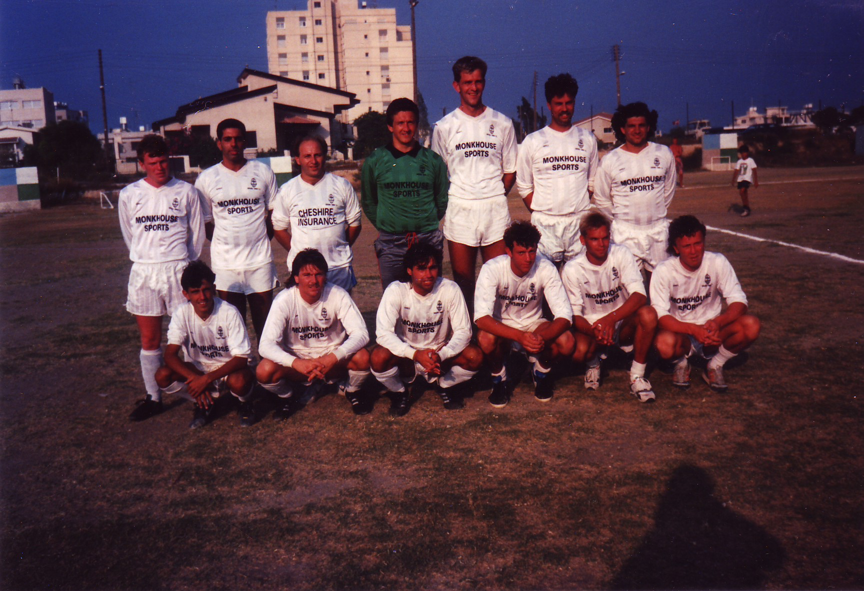 The squad during a trip to Cyprus which, to date, is the last time the club has travelled overseas. For now.