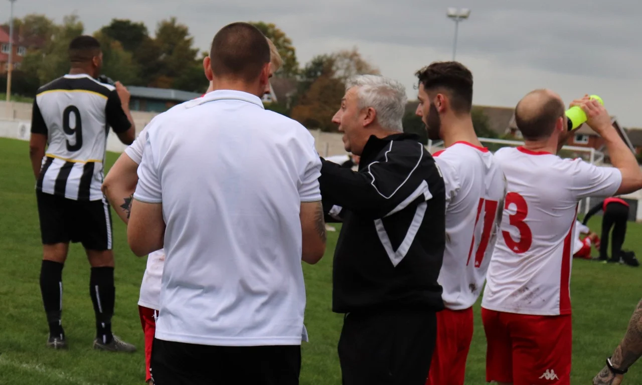 Drinks break. Instructions given.