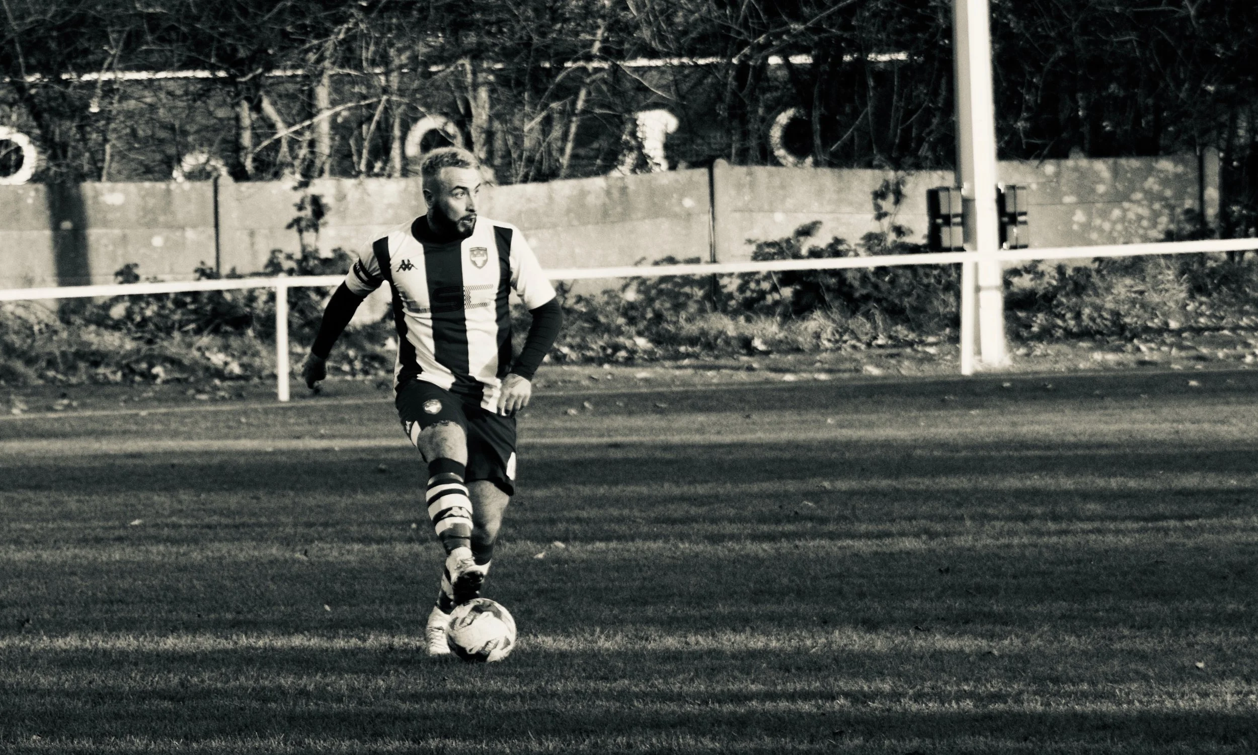 Matthew German: captain for the day and Man of the Match