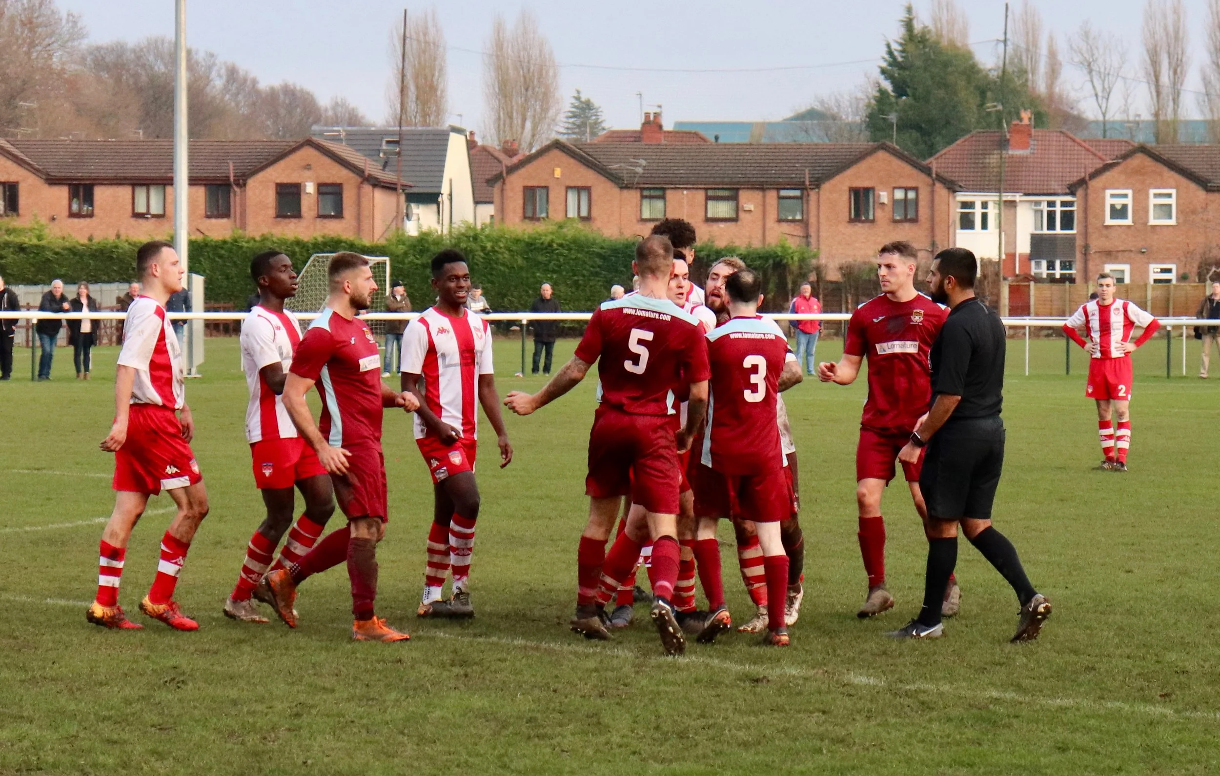 After this minor disagreement all the players retired to the clubhouse for a mince pie and a sherry