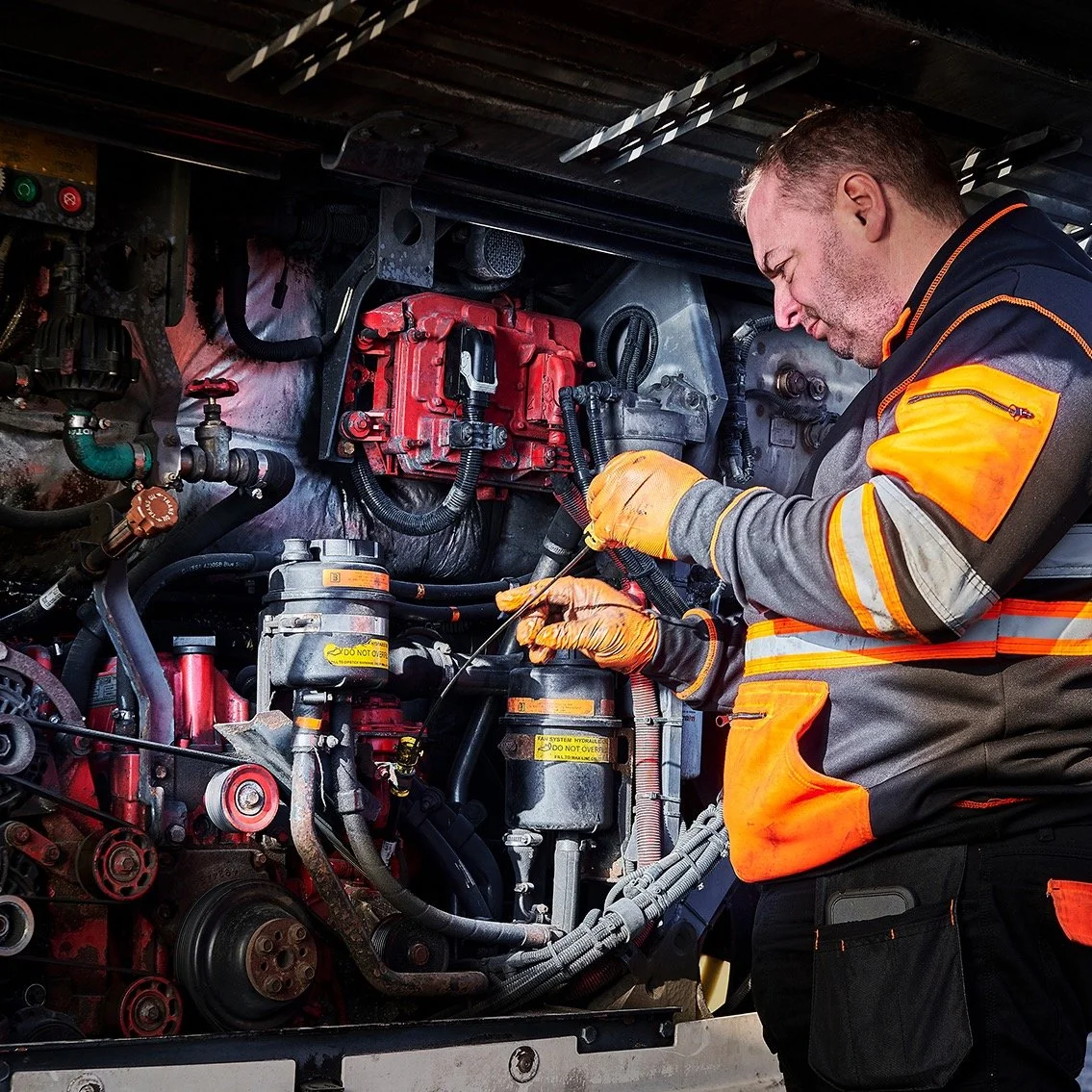 Behind every reliable fleet is a team that never cuts corners.
From early mornings in the yard to hands-on checks like this, it&rsquo;s the attention to detail that keeps everything running smoothly. These vehicles aren&rsquo;t just part of the job &