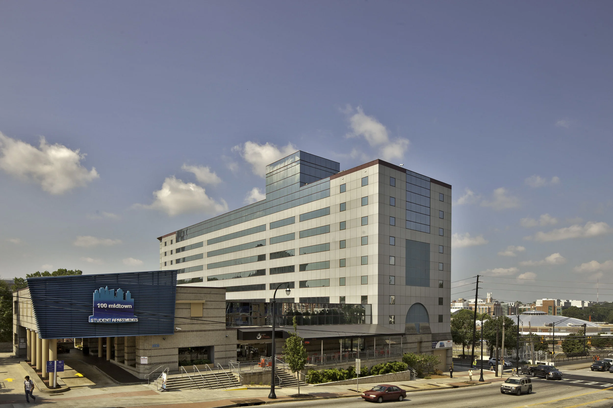 100 midtown atlanta near georgia tech