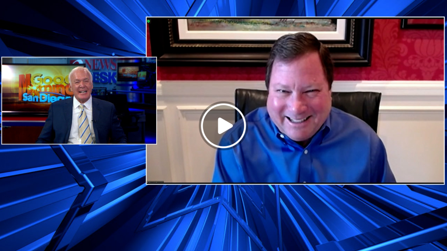 Frederick W. Pierce IV appears on KUSI TV discussing Student Housing, COVID-19, American Universities, and the pandemic.
