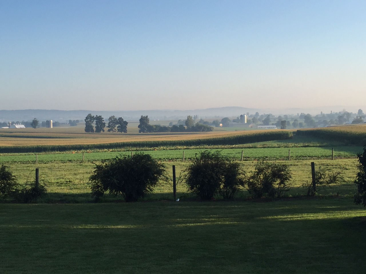 The beauty of Lancaster County. The view from my office.
