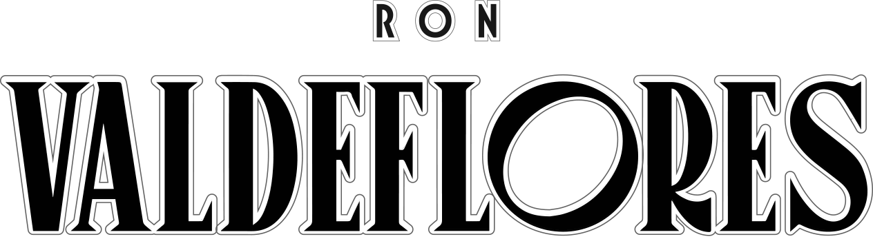 Logo for 'Ron Valdes Valdetalokes' with stylized text