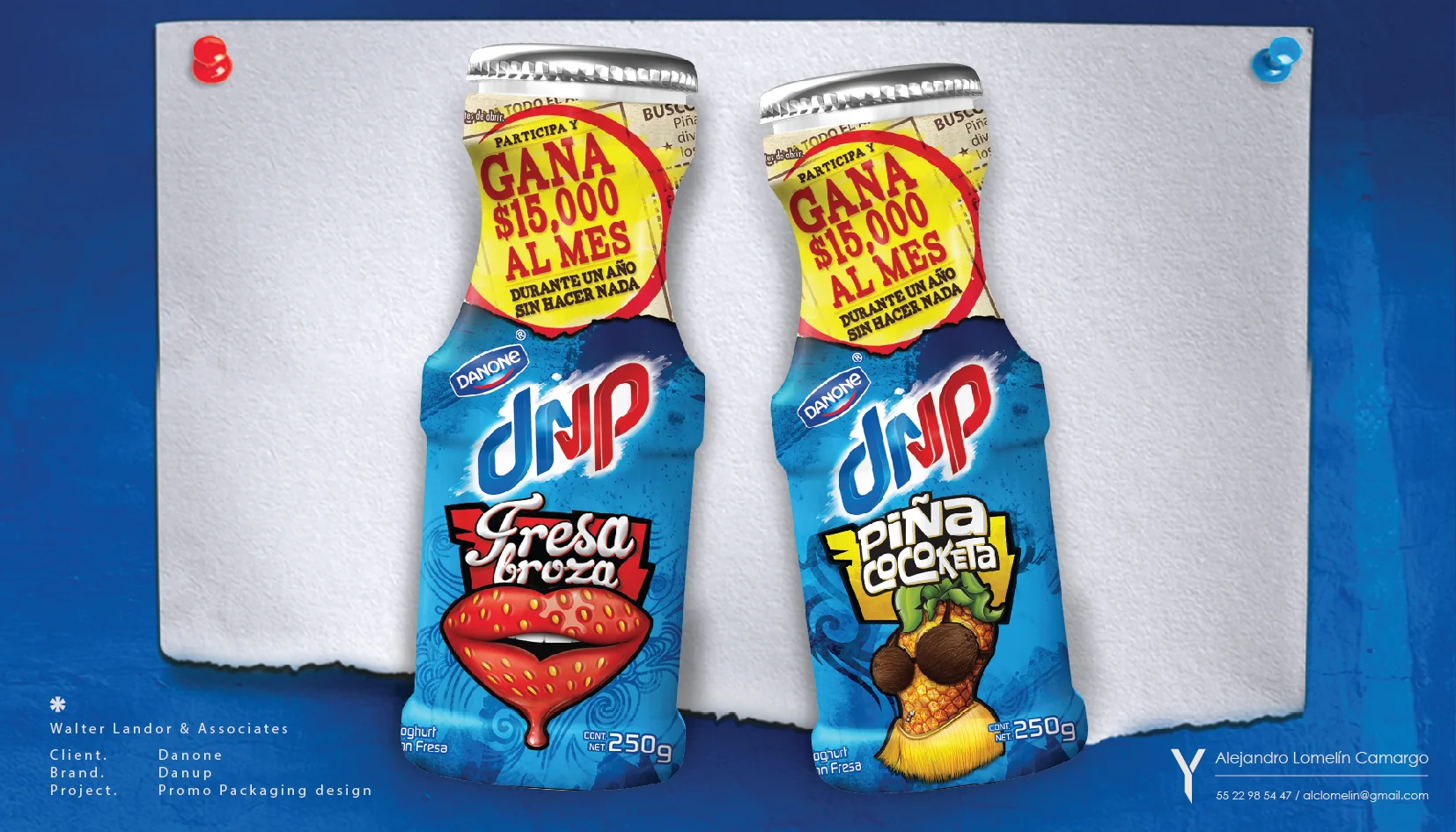  Promo packaging design. 