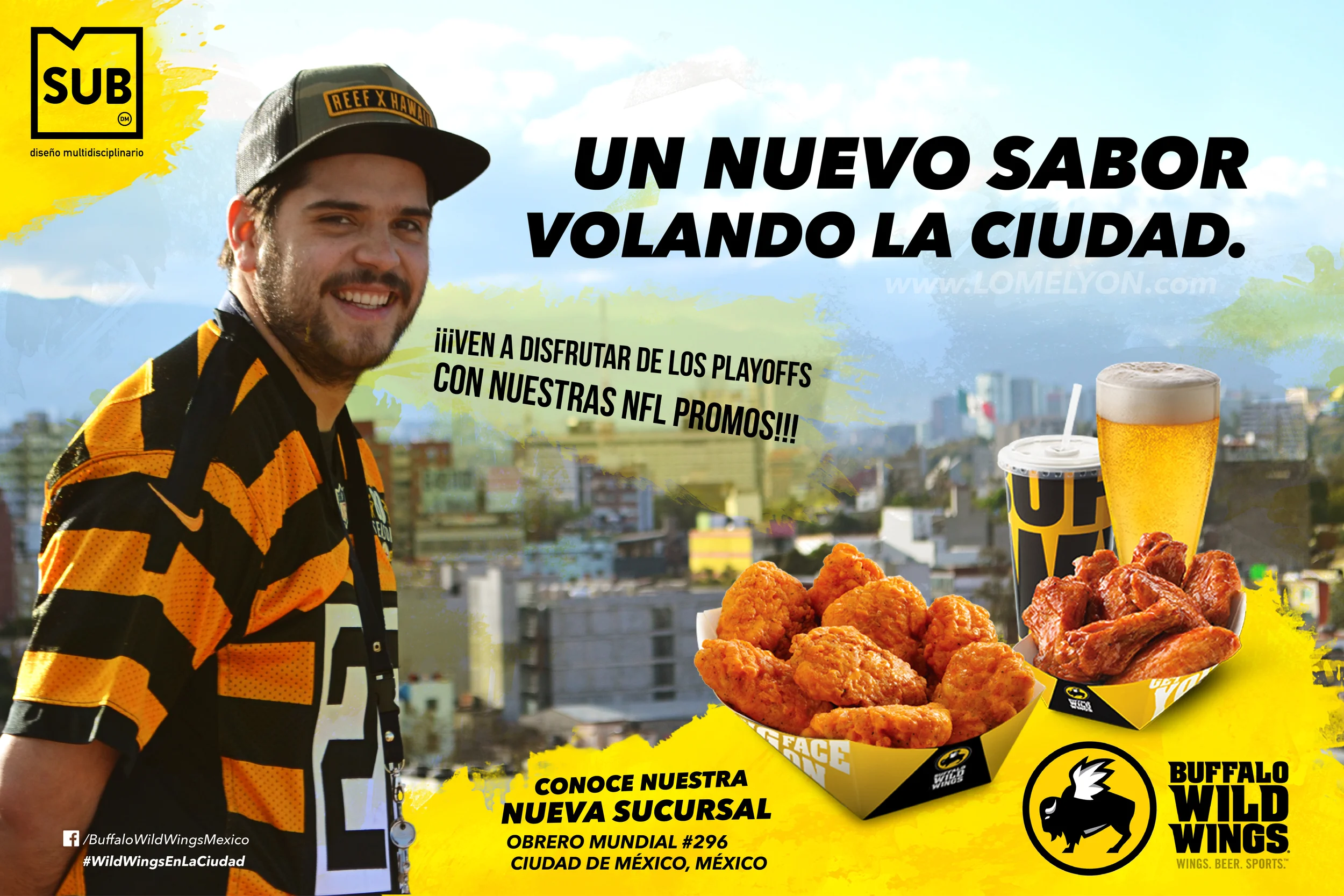 #WildWingsEnLaCiudad
