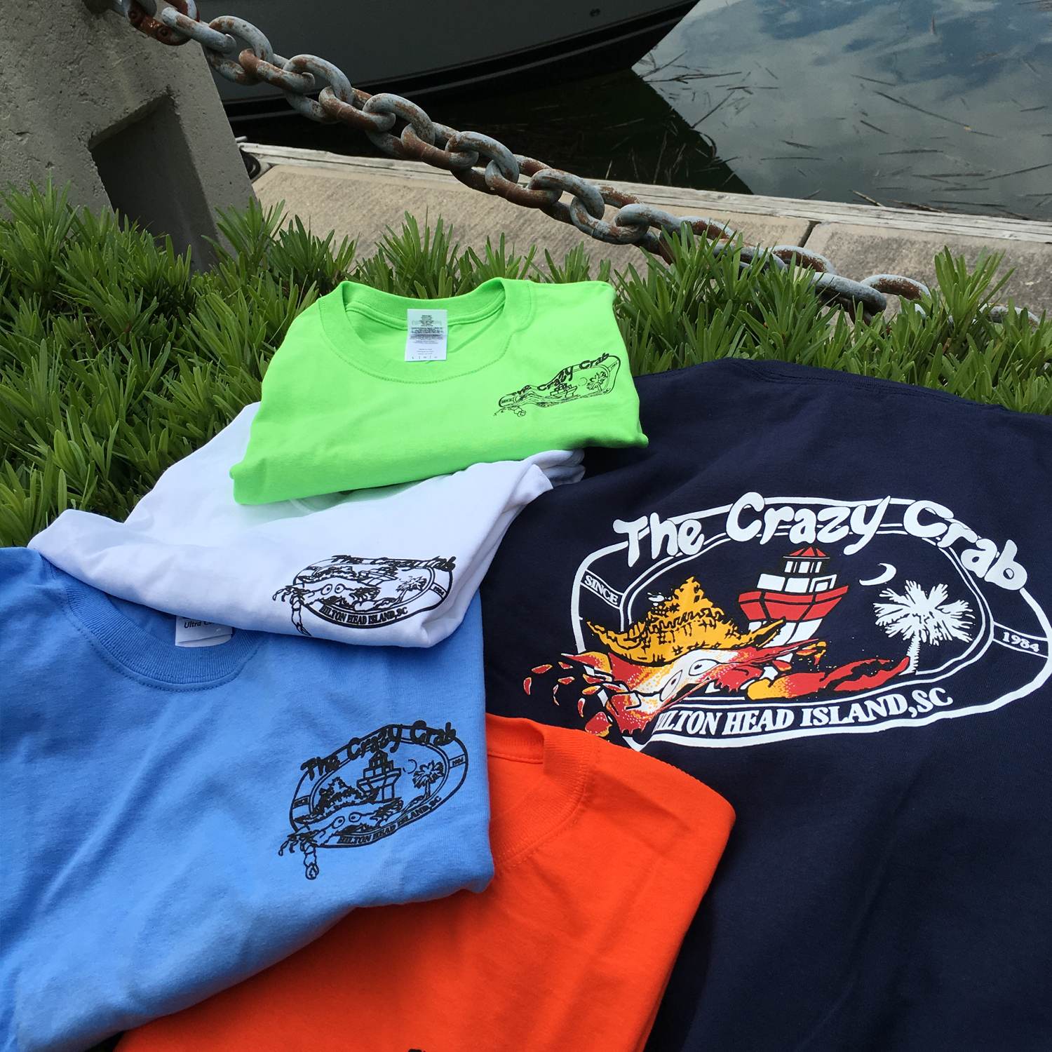 Crazy Crab Hilton Head Adult T-shirts — The Crazy Crab Hilton Head | 2 ...