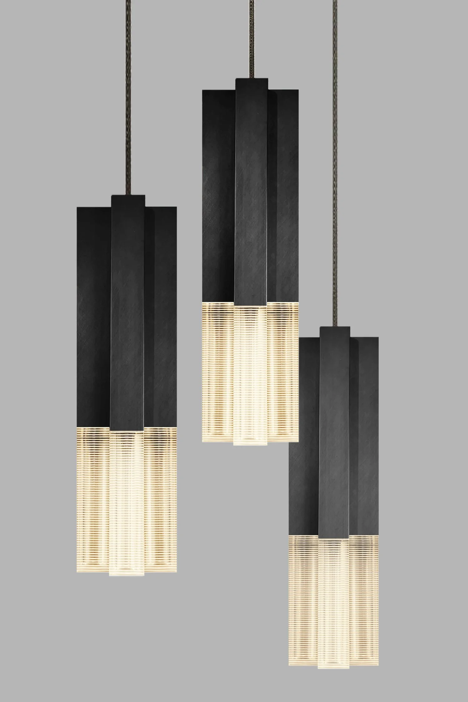 DAIKON STUDIO MINI CORRIDOR LENS PENDANT STAIRWELL INSTALL.jpg