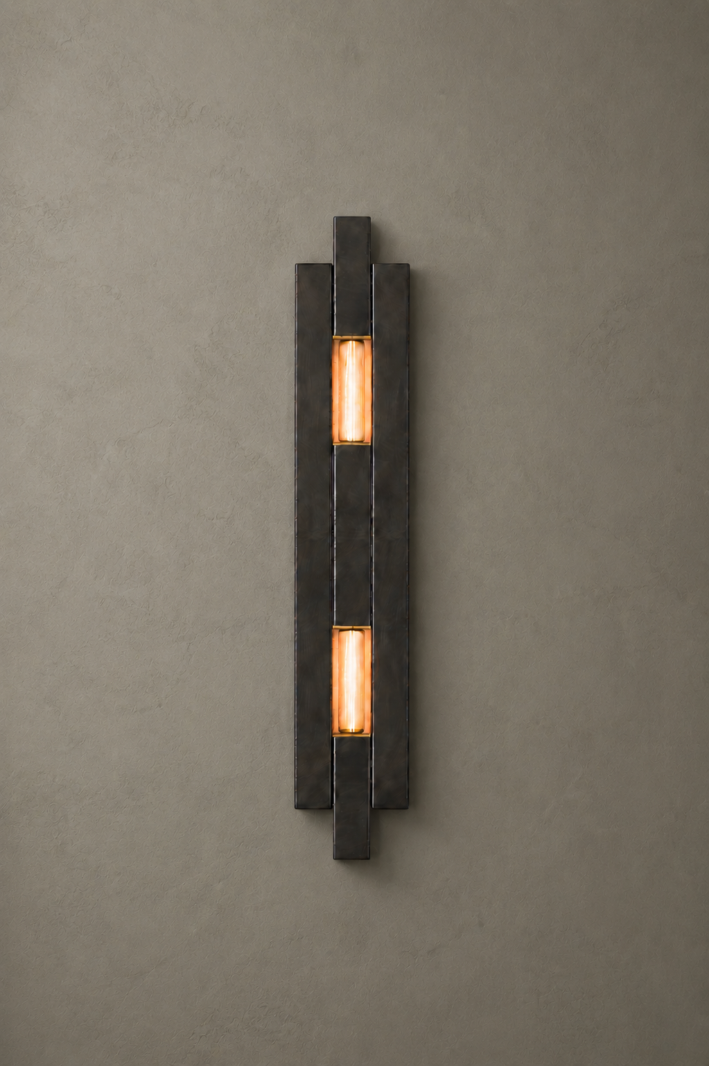 Daikon Studio Shoji II Sconce Onyx Wax.png