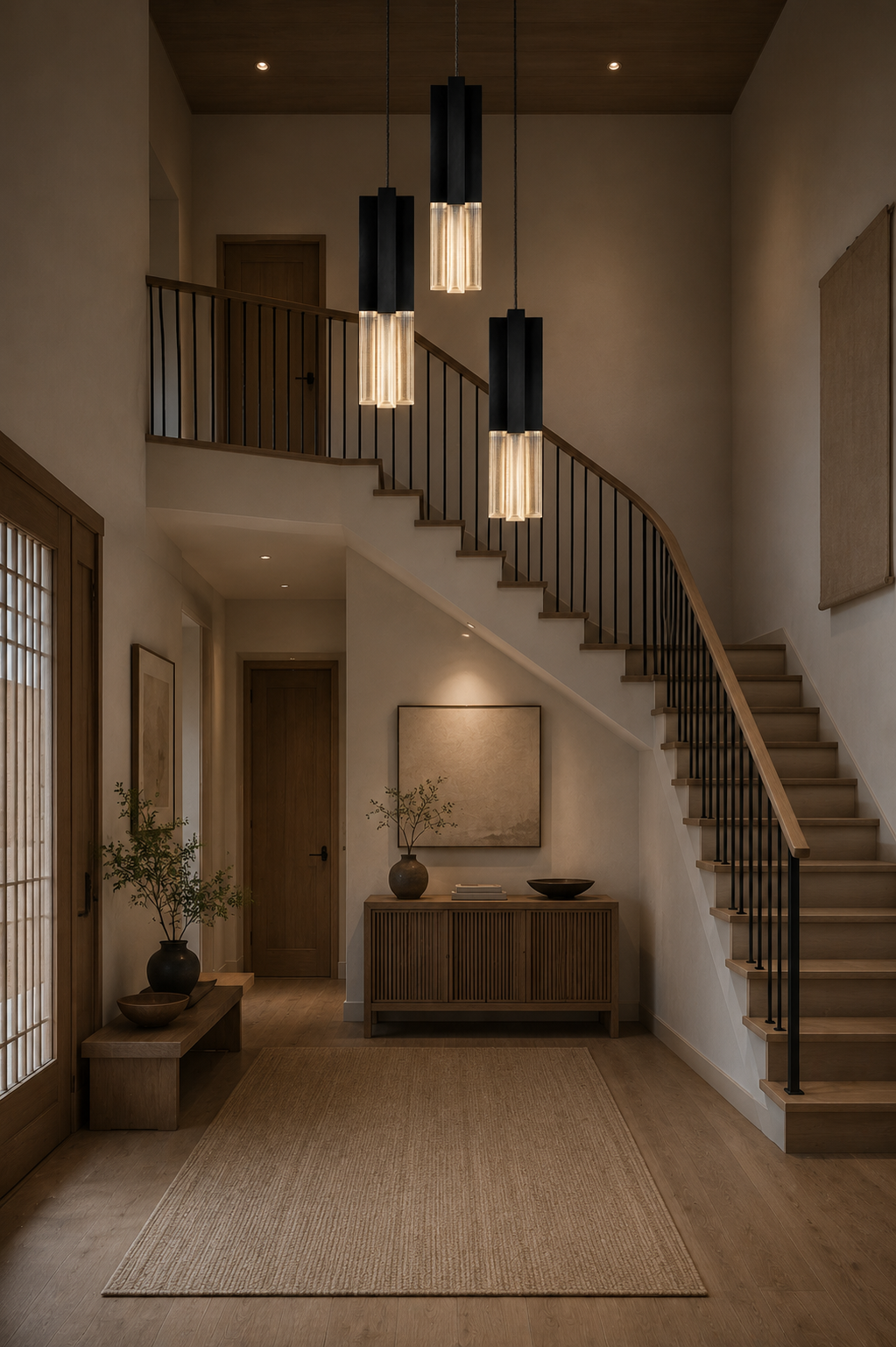 Daikon Studio Mini Lens Pendant Trio Foyer.png