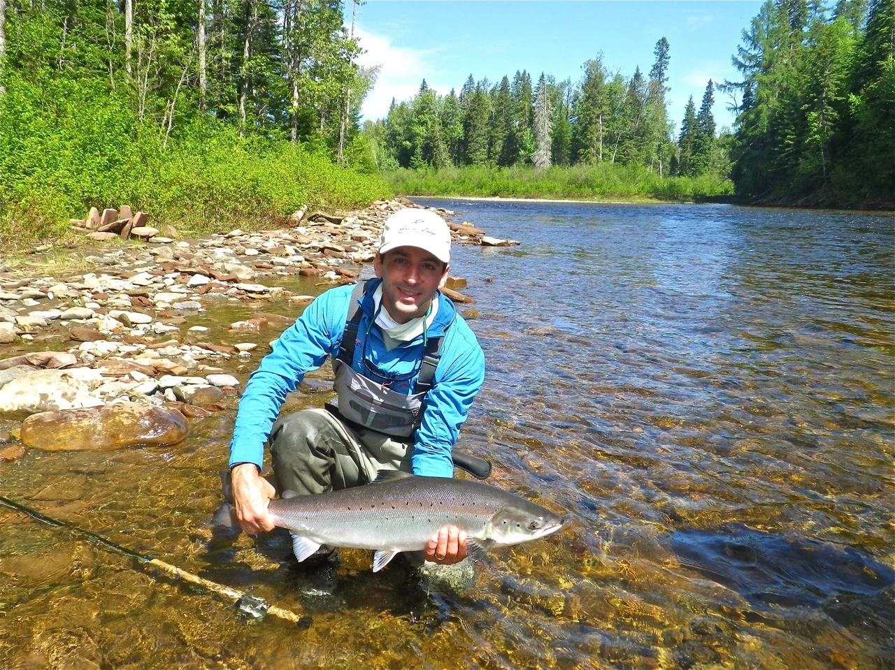 Anthony Mellano with his first fish of 2015, way to go Anthony!