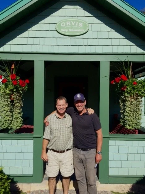 Glenn & Andre at camp Bonaventure.