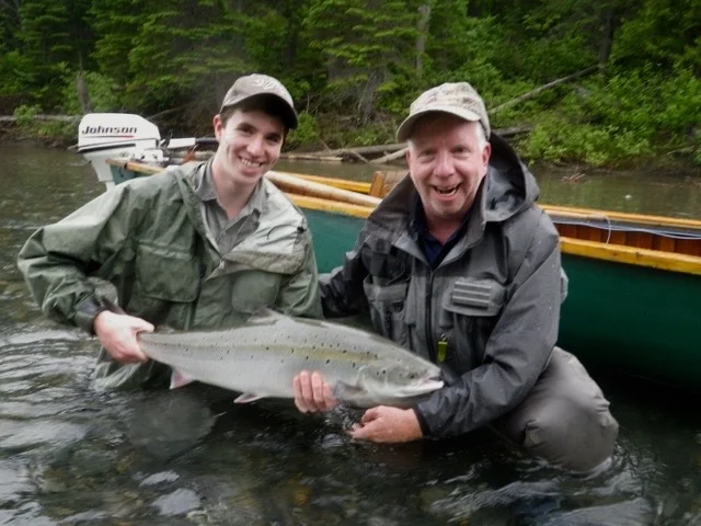 John Allman and son John JR put a nice one back on the Bonaventure, Congratulations guys!