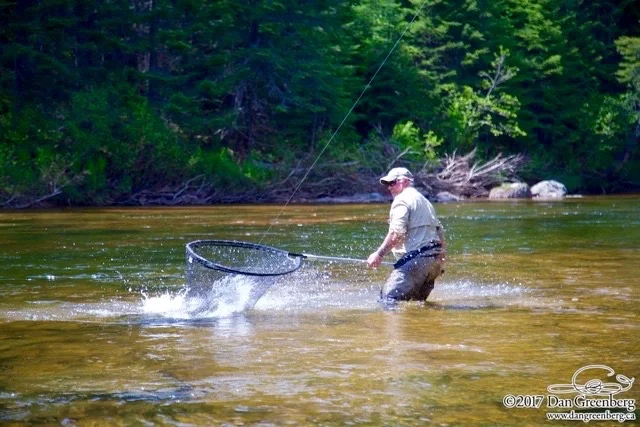 Salmon Lodge Larry Dee put one in the net, good job Larry!