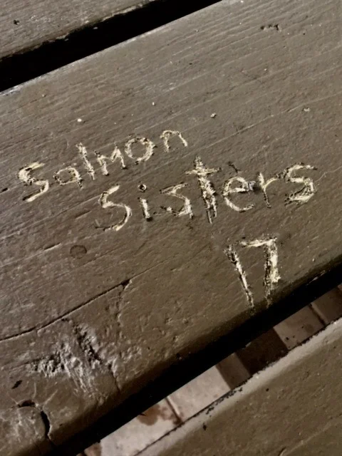 The annual "Salmon Sisters" group are back again!