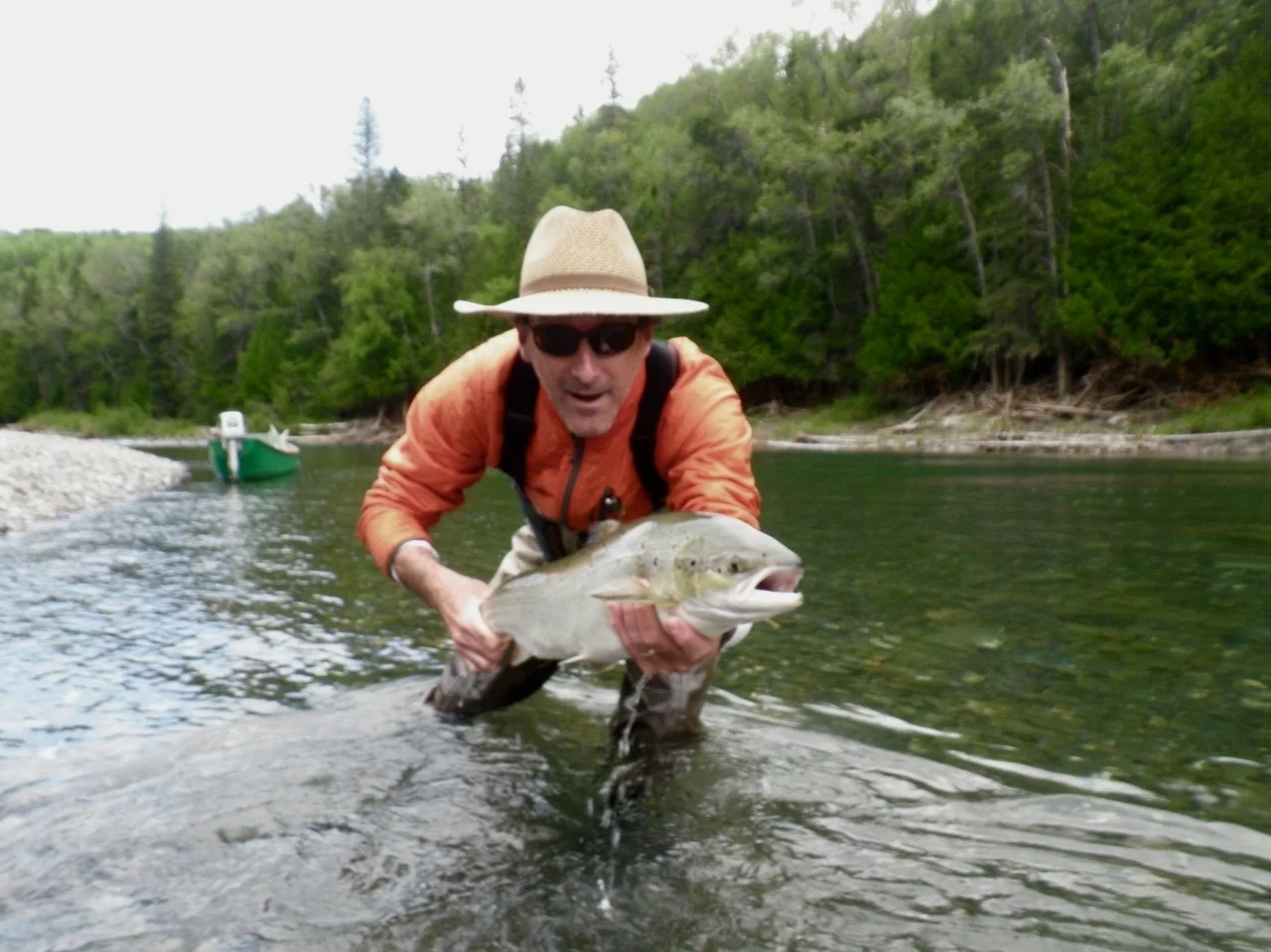 Patrice Vezina with his first of the season on Bonaventure, way to go Pat! see you again in a couple of weeks.