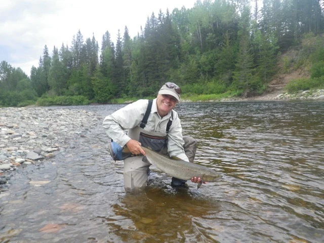 Salmon Lodge regular Daniel Hoda with his first of 2017, congratulations Daniel!