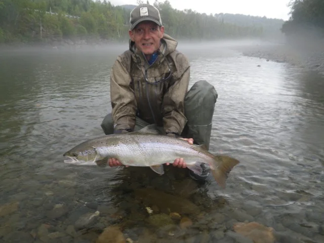 Joannes Campbell with his first one of the season, congratulations Joannes!