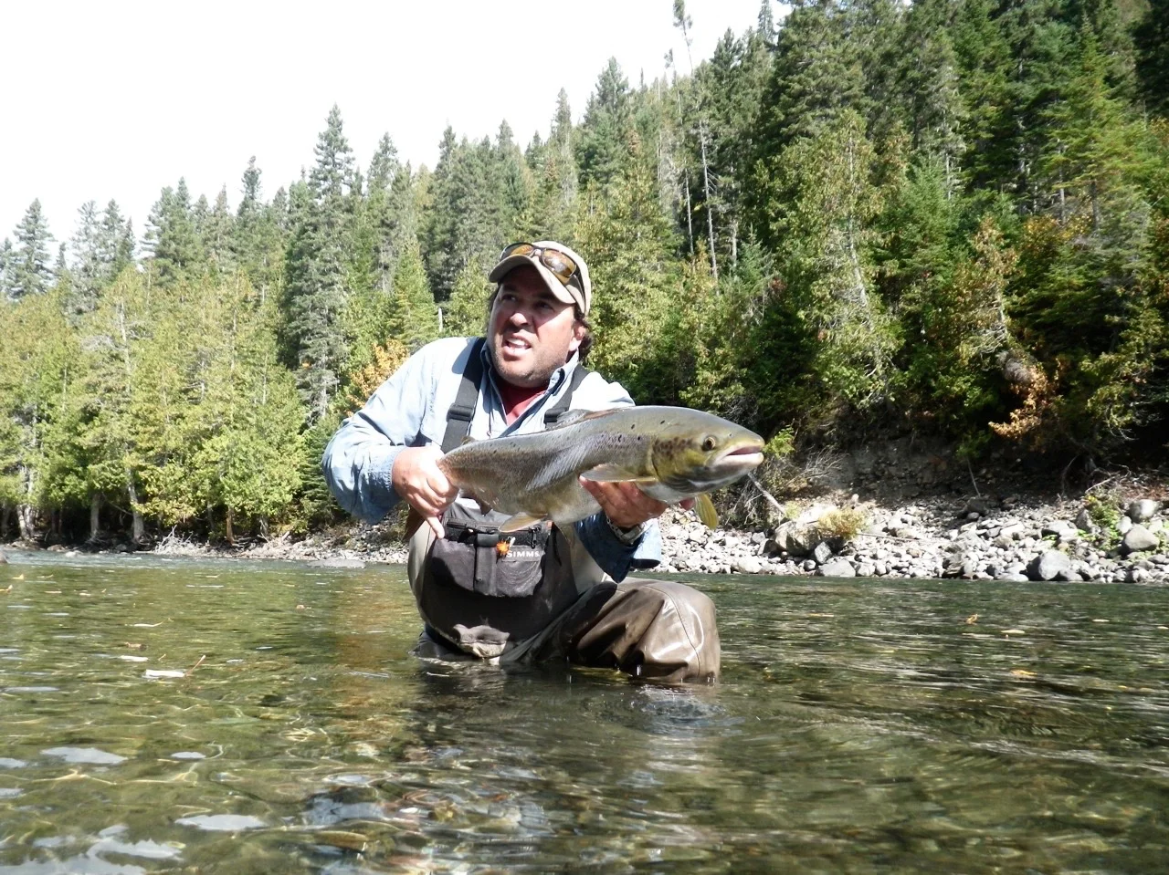 Joe Coletta has been coming to Salmon Lodge for many years, a great guy and angler as well. congratulations Joe!