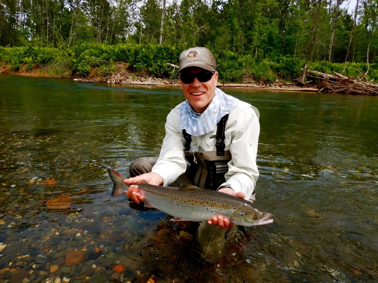 Brian Townsend doest it again on the Bonaventure, high rod for the week, congratulations Brian!