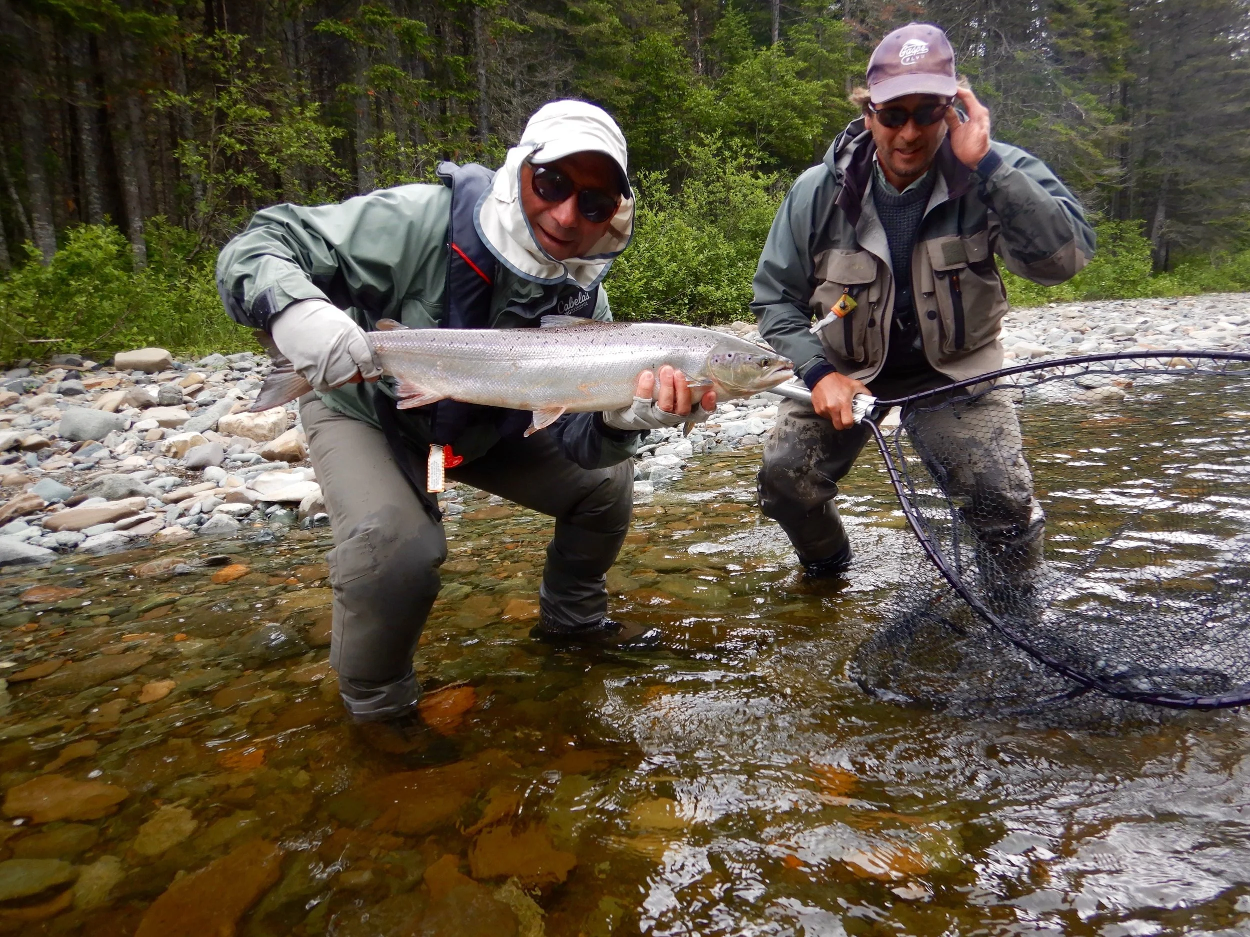 Gerry Savoie has been a part of Salmon Lodge for many years, well done Gerry, always great when you’re at camp.