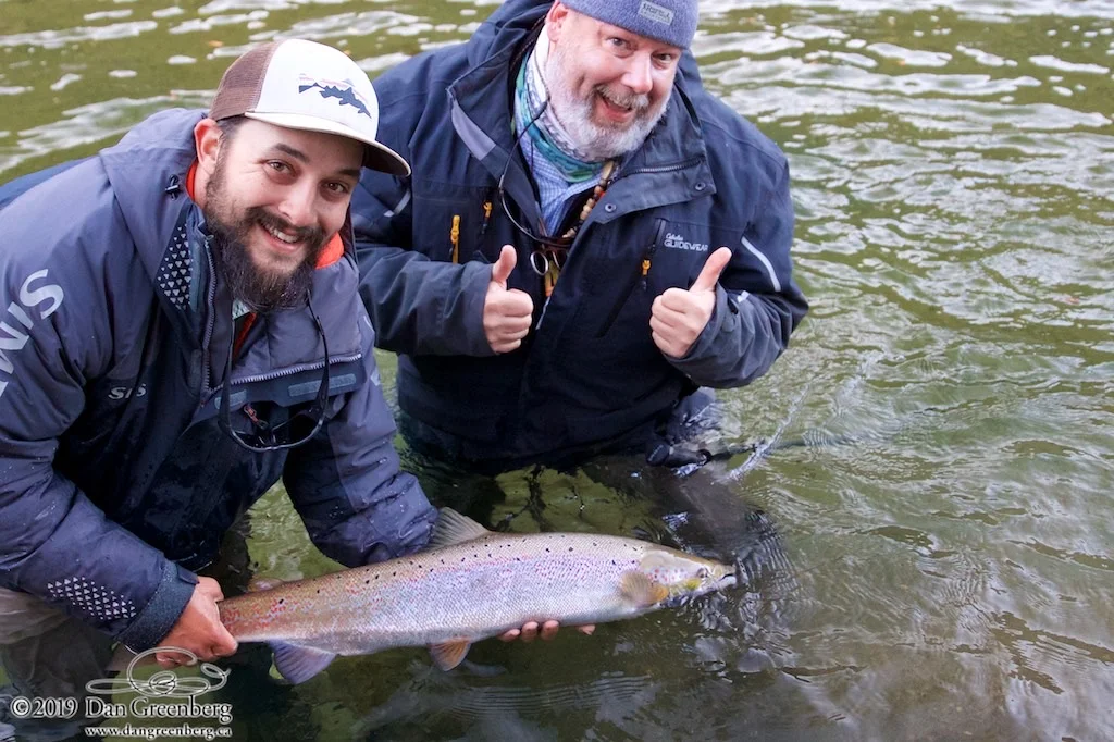 A Win for Dan Greenberg and our guide Alex Mallais! Nicely done boys! Love those smiles!