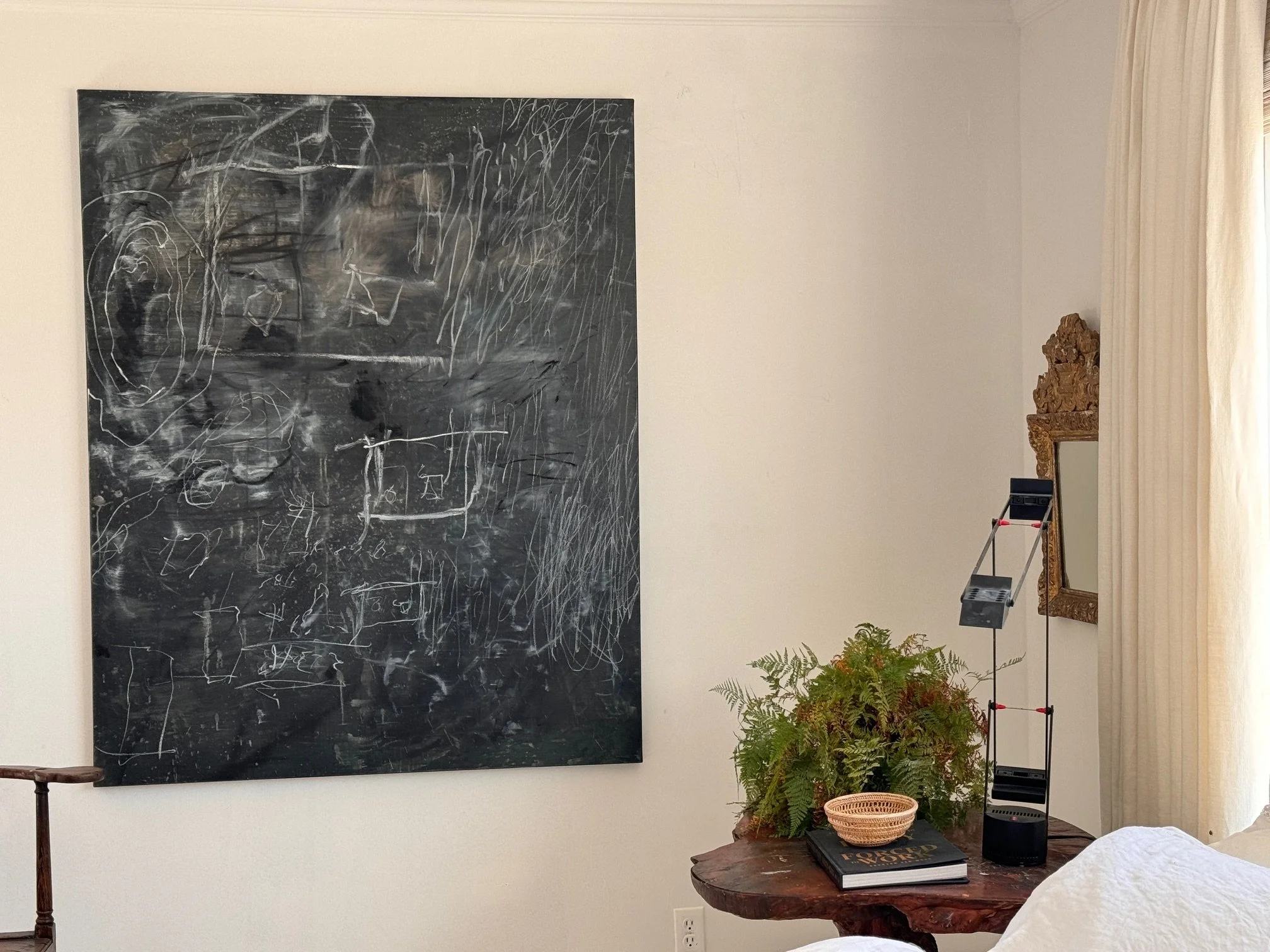 48" x 60" MIXED MEDIA ABSTRACT ON CANVAS