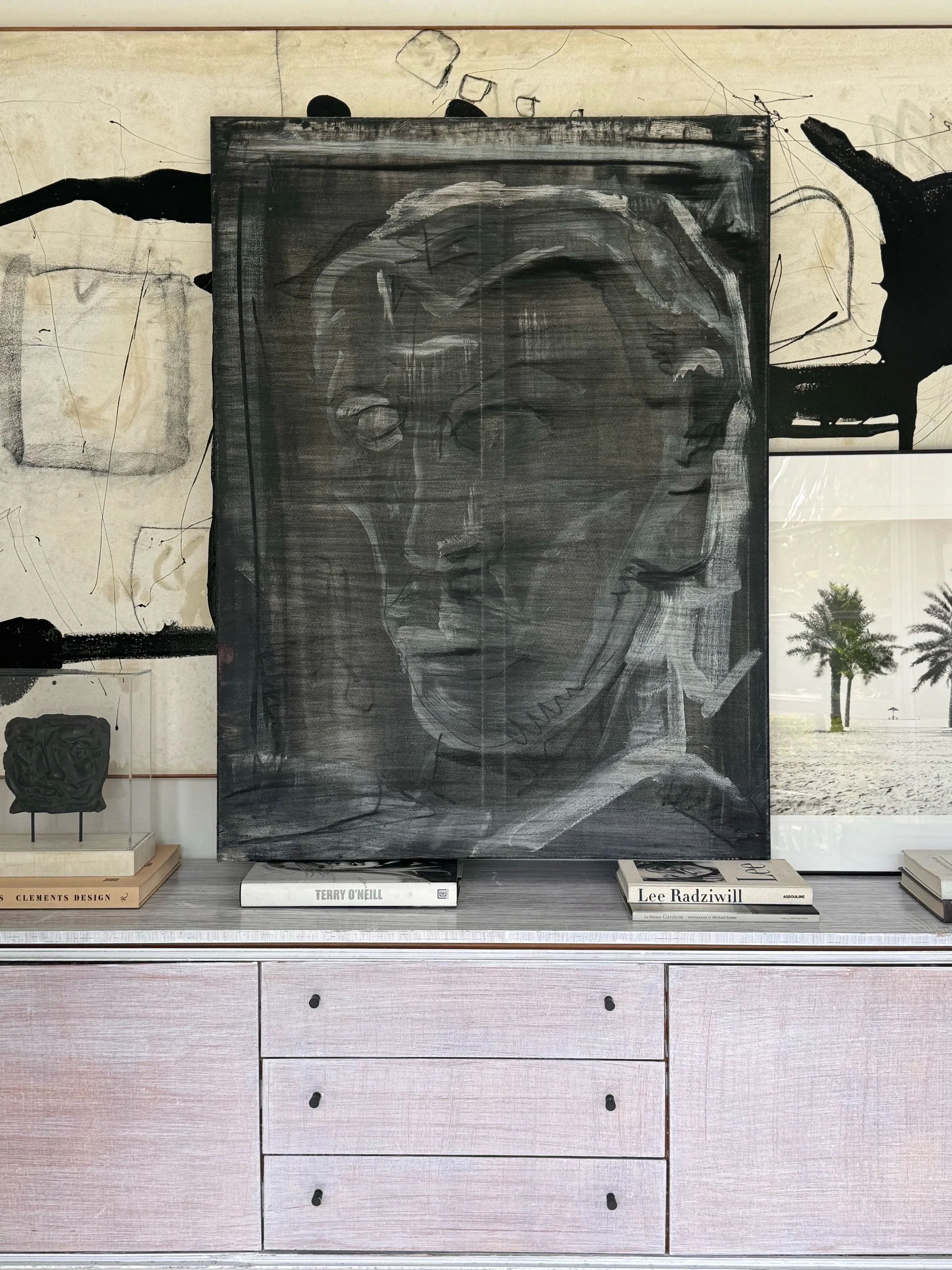 36" x 48"   ABSTRACT PAINTING ON CANVAS