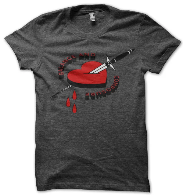 Balance & Composure - Heart Tee
