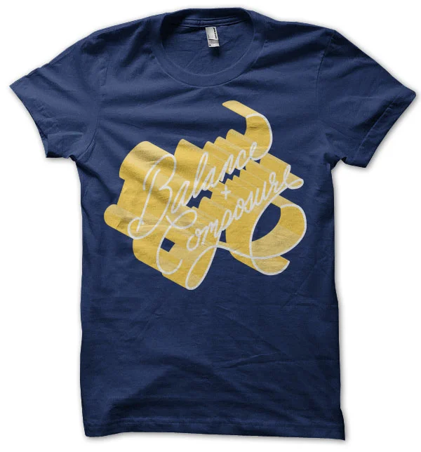 Balance & Composure - Script Tee