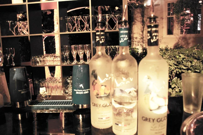 Event sponsor Grey Goose vodka