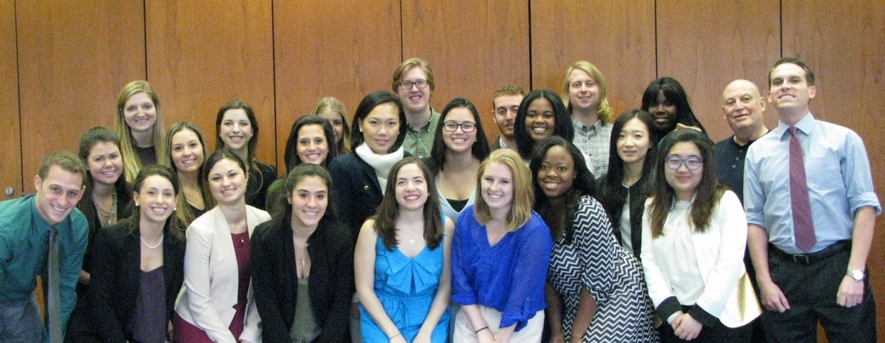 Students working with GSEI at #1 ranked S.I. Newhouse School of Public Communications at Syracuse University . Through university and community partnerships, 500+ students have been engaged in experiential learning and engaged scholarship opportunities provided by GSEI & SourceFunding.org .