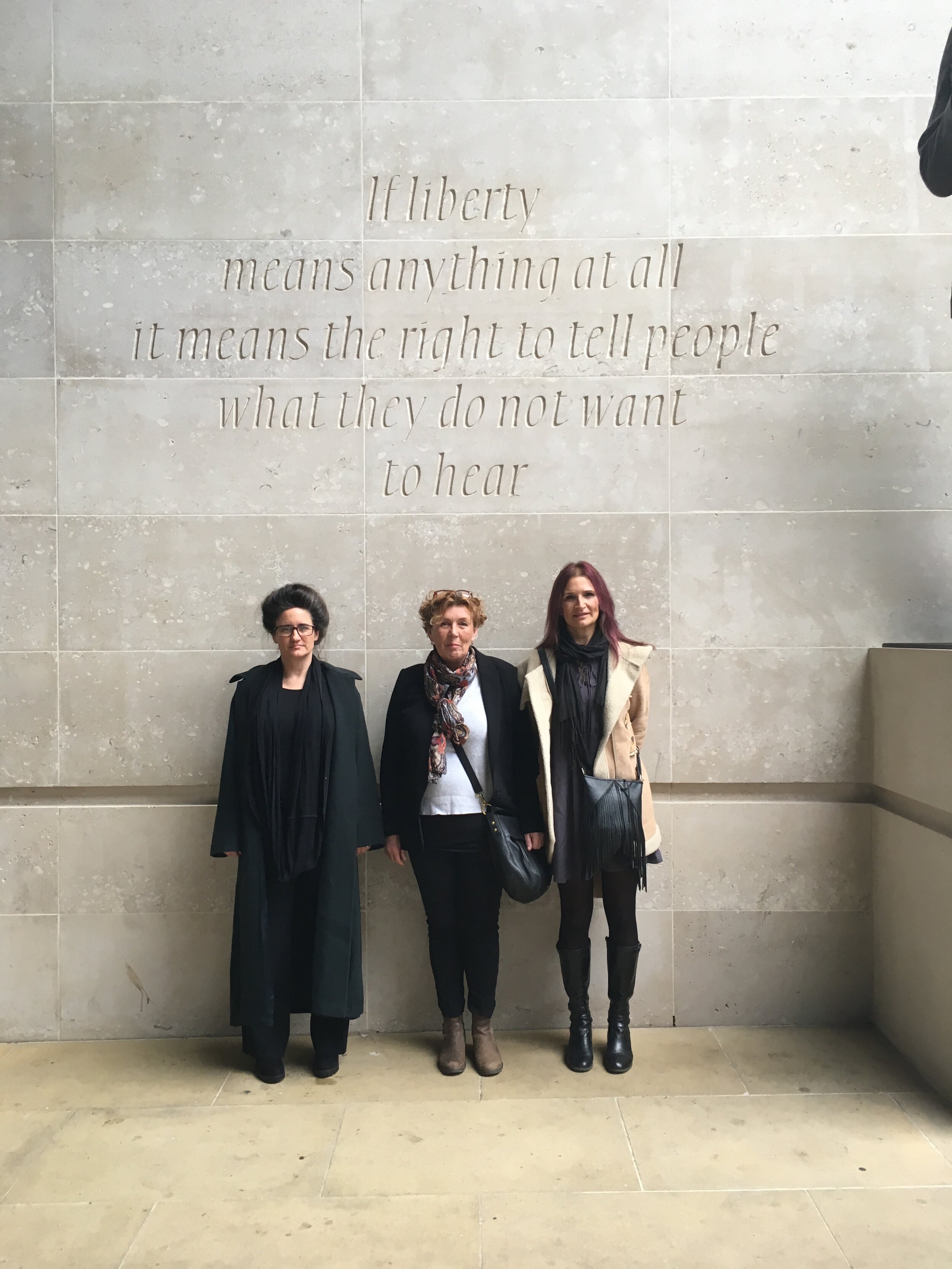 2017_12_04_FV_Emily Bolton, Nicky Green, Sue Beere BBC Broadcasting House Orwell Liberty quote 1.jpg