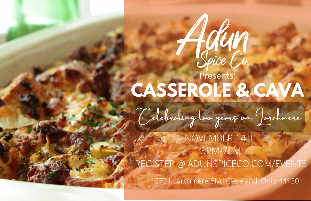 Casserole & Cava: A Celebration!