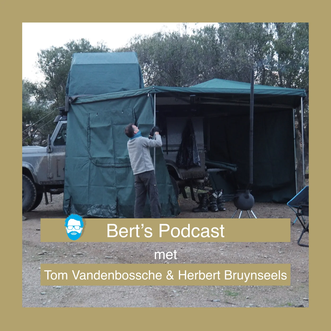 Show #16: Een echte 'campfire chat' met Tom Vandenbossche en Herbert Bruynseels van Backtrail