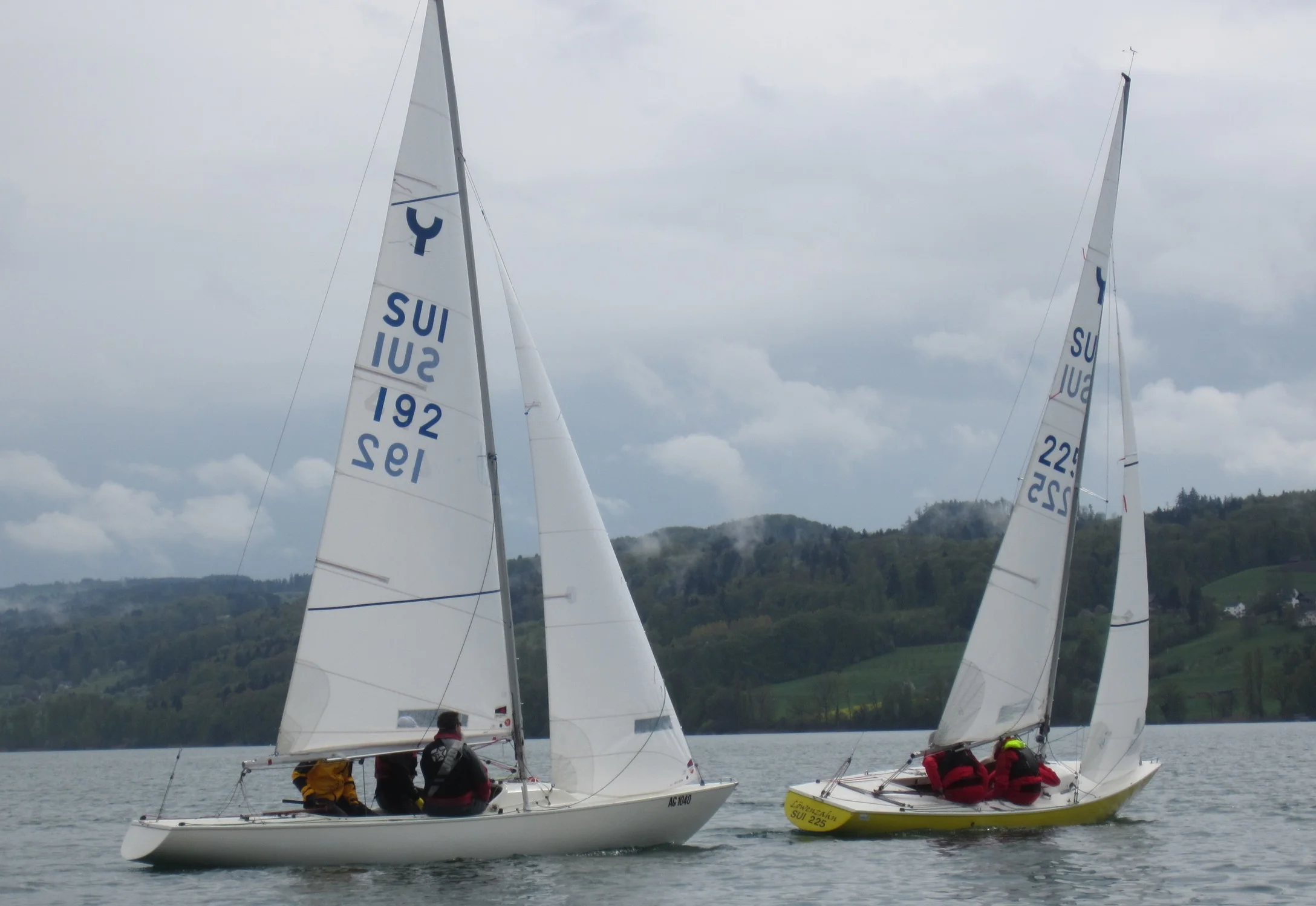 Bericht Yngling Training Hallwilersee vom 23. April 2016