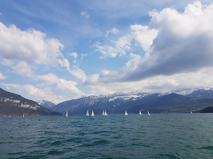 Yngling Training, 1-2 April 2017, Thun