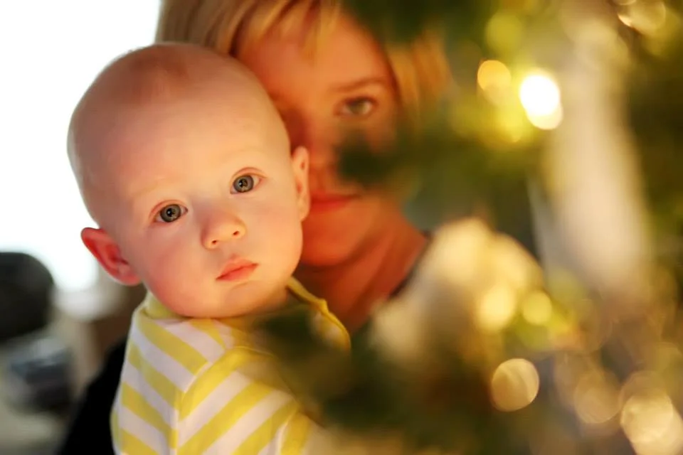 Hudson's first Christmas tree. He was so mesmerized by the lights, the same way I am every Christmas. I remember feeling as though we were making memories, though I am sure he will not remember this. Still so special to me. I had hopes that I would hit all of the marks as a parent with his first Christmas. Long story short, it was another example of how I needed to let go of my expectations and simply be in the moment.