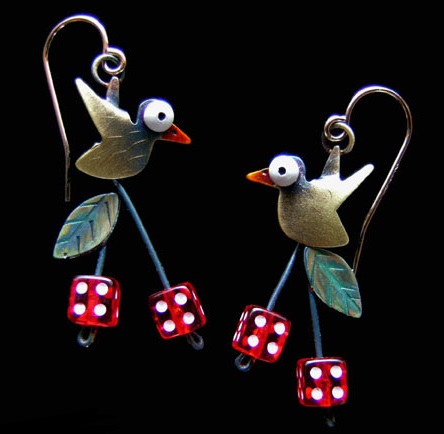 Earrings by Chickenscratch