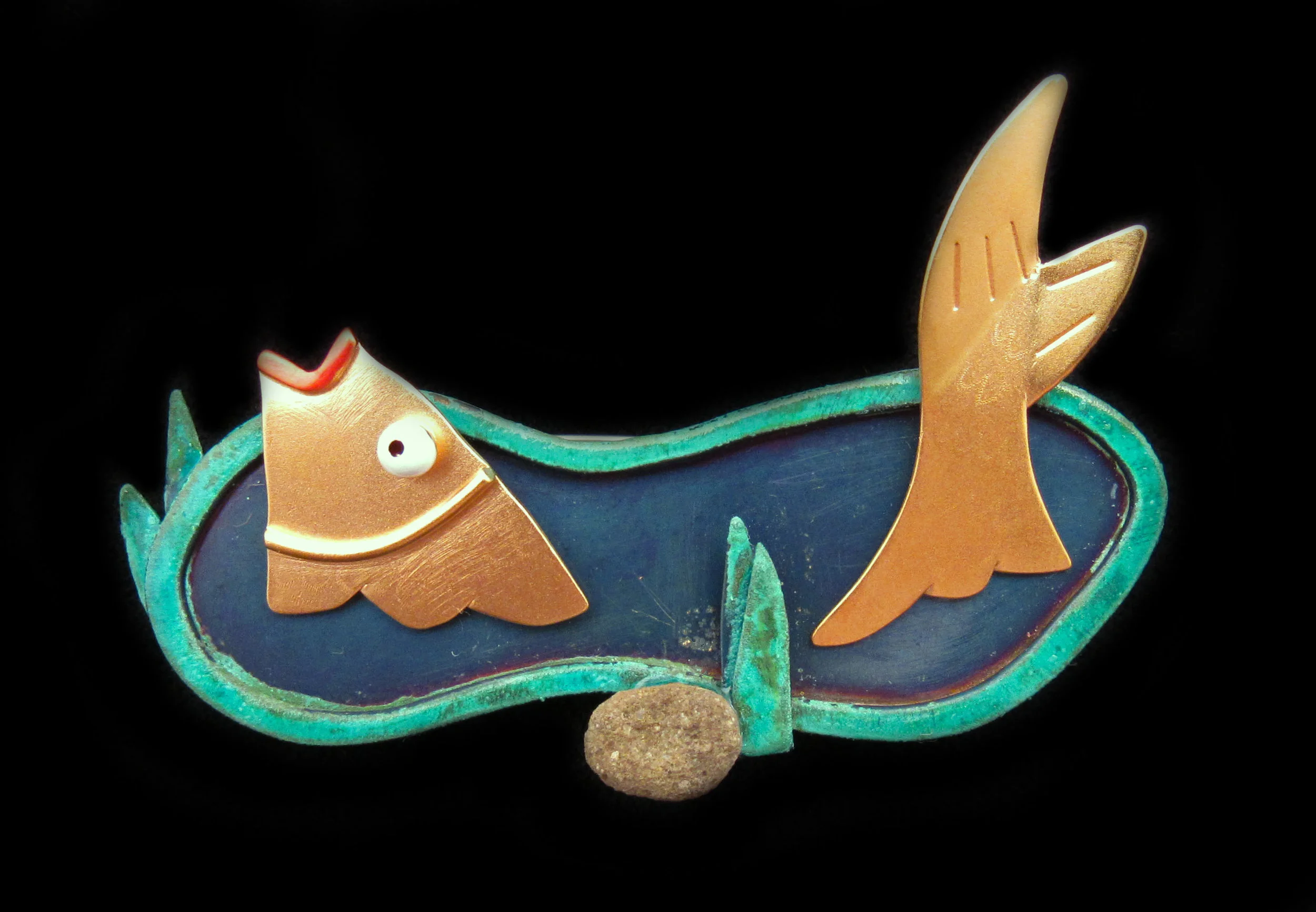 "Big Fish in a Little Pond" Pin