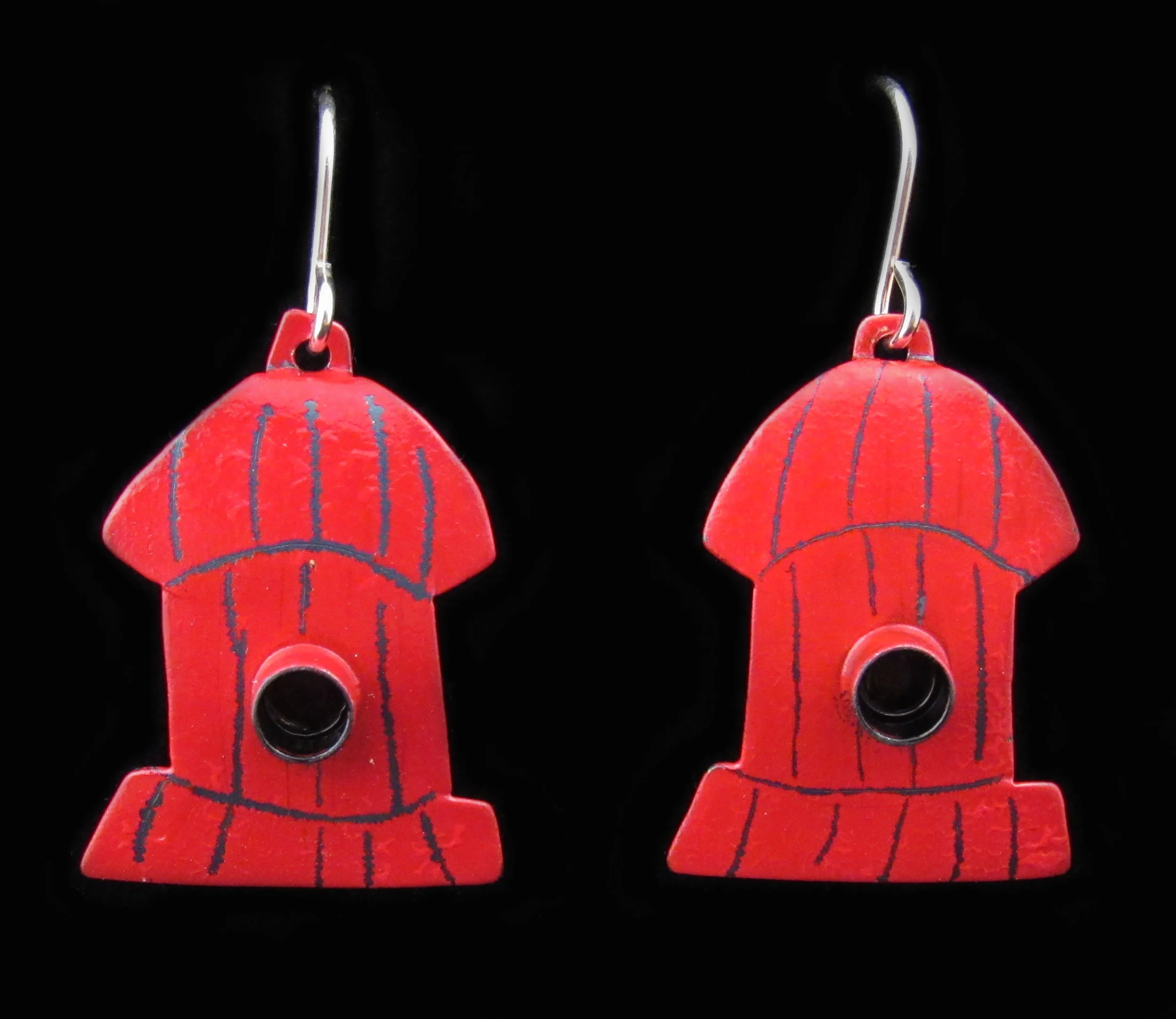 Hydrant Earrings