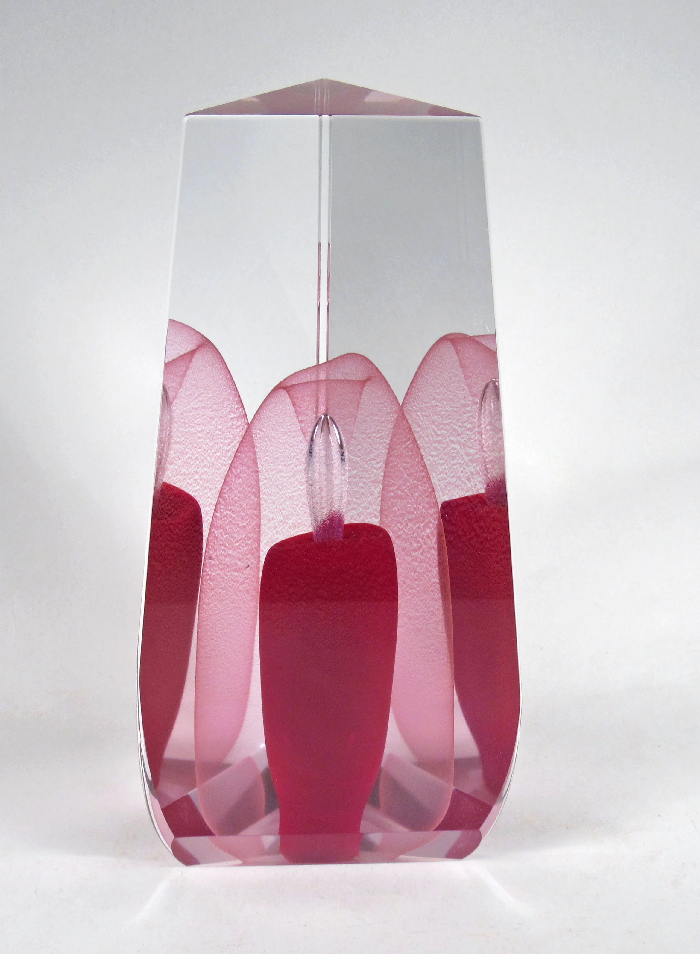 Triangular Art Glass