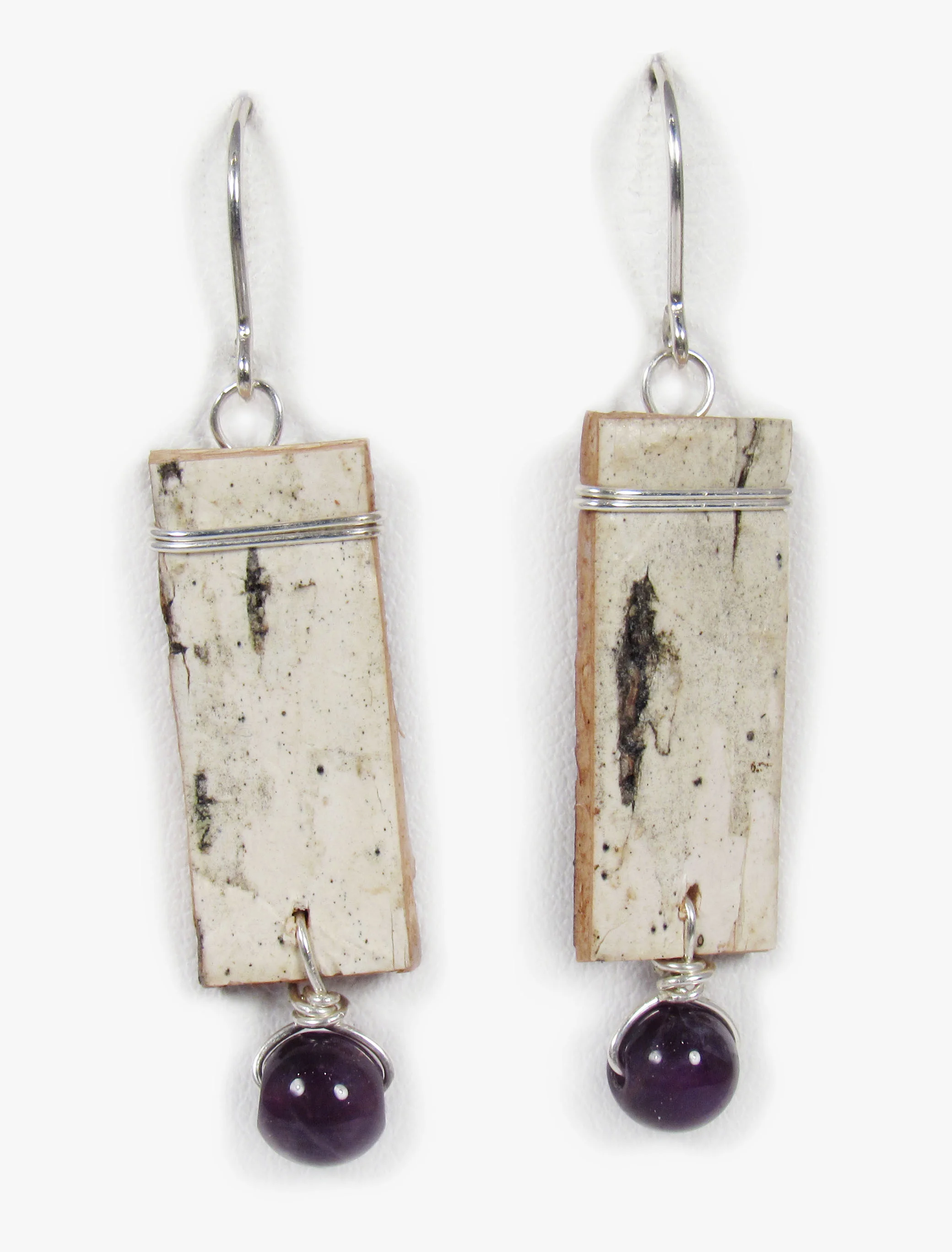 "Salon" Amethyst Earrings
