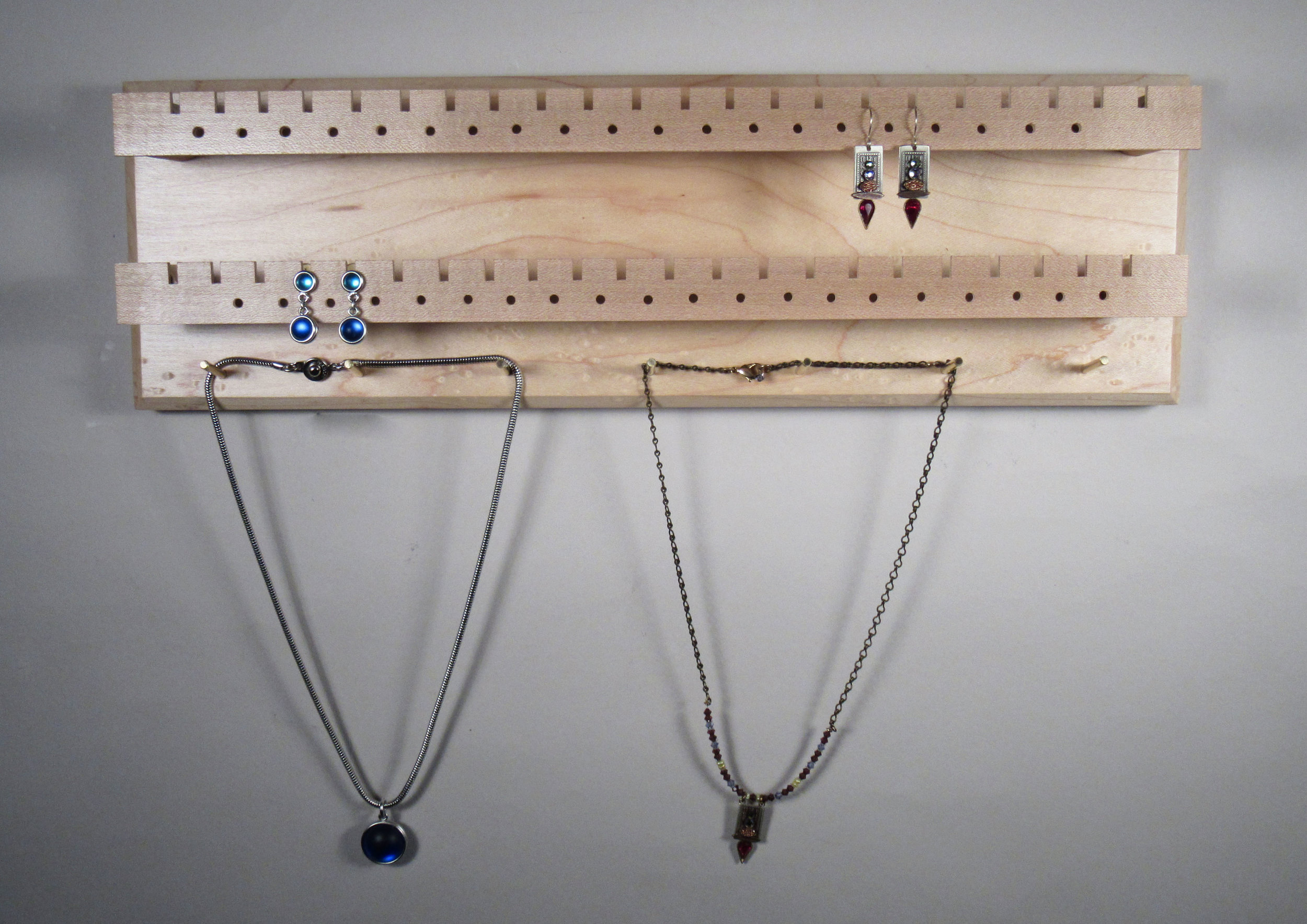 Birdseye Maple Jewelry Organizer
