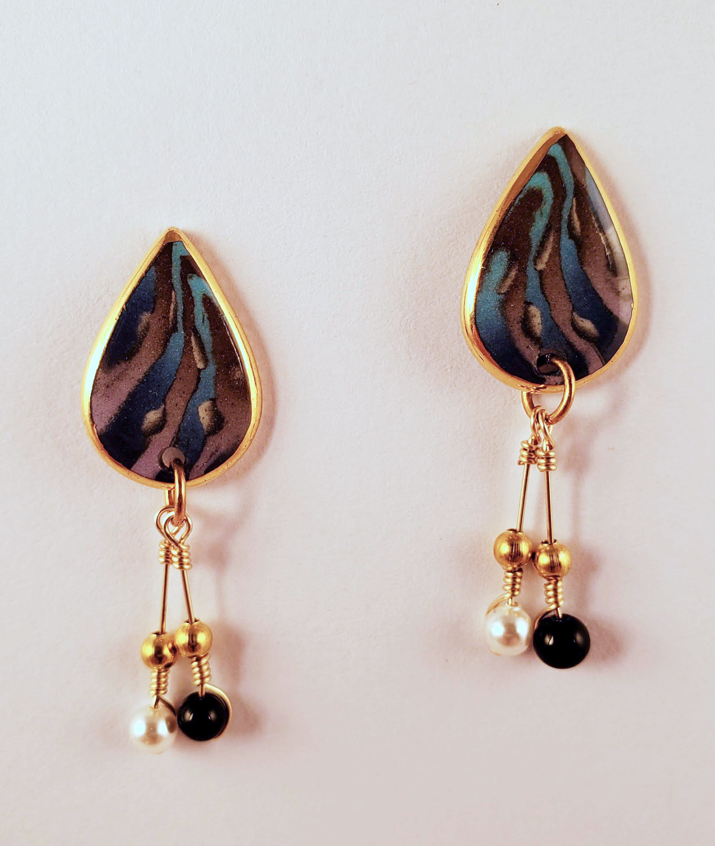 "Stream Rocks" Earrings