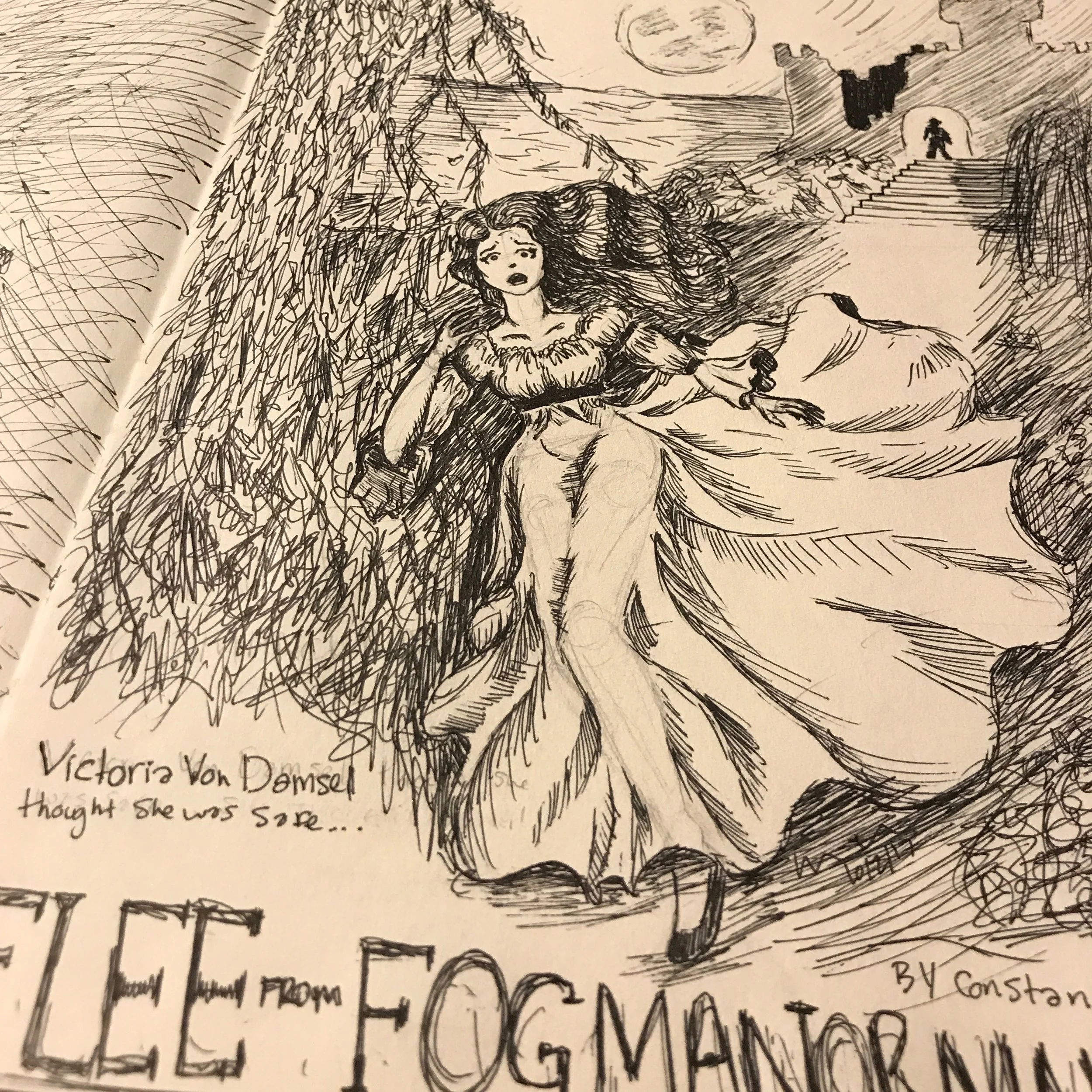 Flee From Fog Manor Mansion