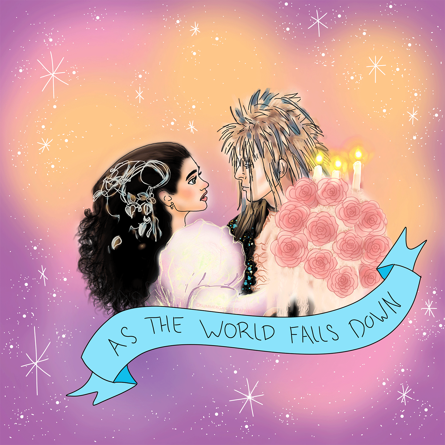 Labyrinth Digital Drawing