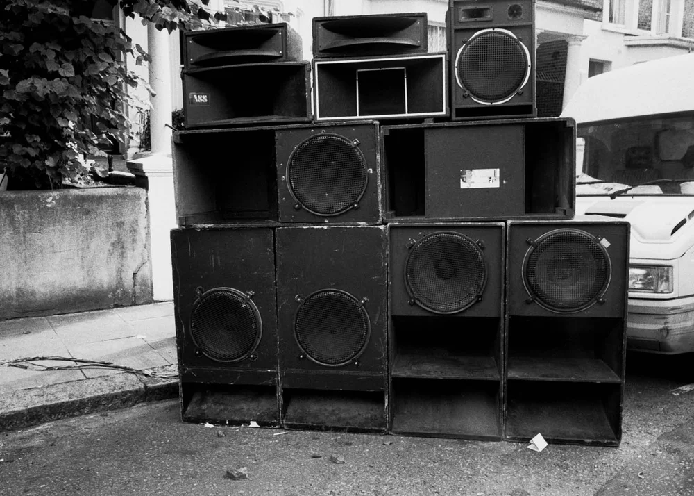 Jamaican Sound System Speaker Boxes