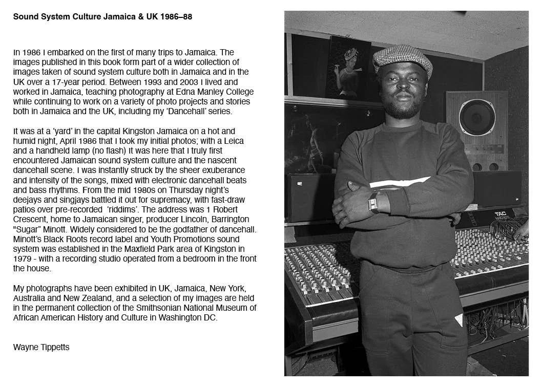 Wayne Tippetts — Sound System Culture Jamaica & UK 198688 — Café Royal
